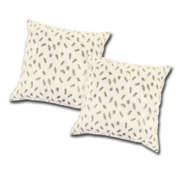 Set 2 Perne din Puf de Gasca, 70 x 70cm, husa bumbac