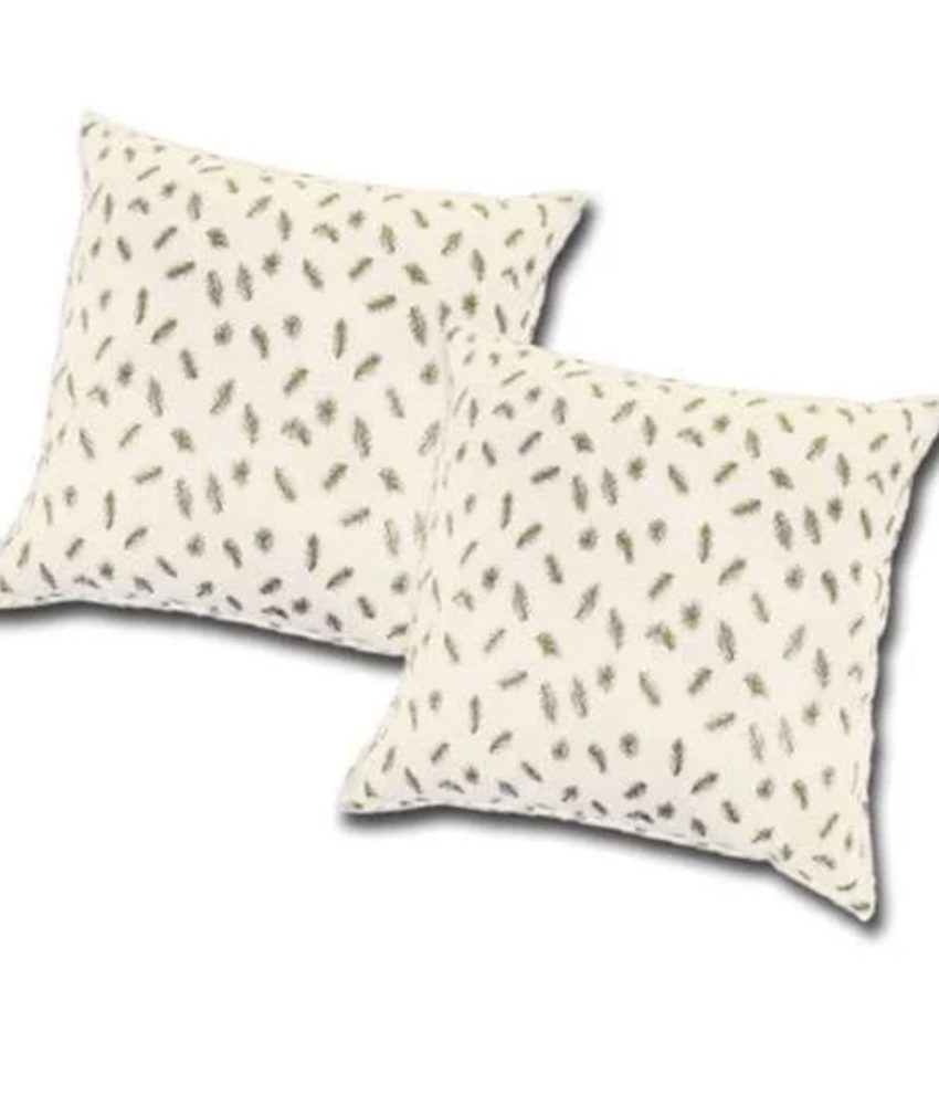 Set 2 Perne din Puf de Gasca, 70 x 70cm, husa bumbac