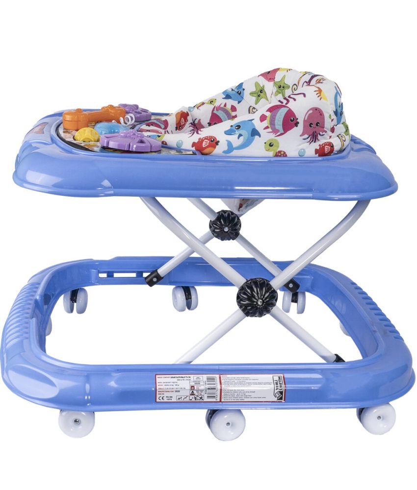 Premergator 6 luni + scaun reglabil / ZLN 1077 – BLEU/ VERDE