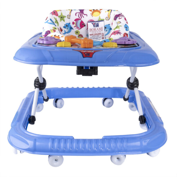 Premergator 6 luni + scaun reglabil / ZLN 1077 – BLEU/ VERDE