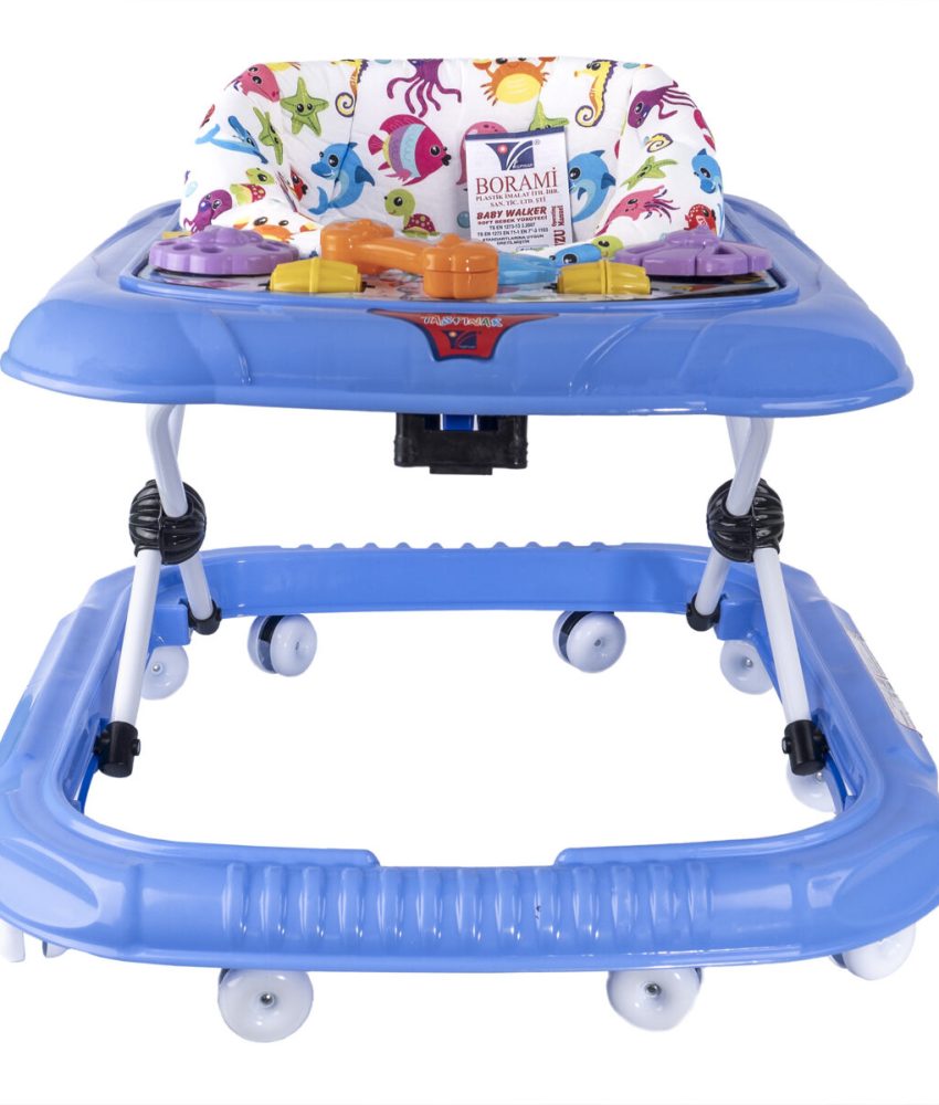 Premergator 6 luni + scaun reglabil / ZLN 1077 – BLEU/ VERDE