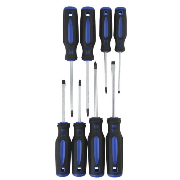 Set de 8 surubelnite, Maxx, negru
