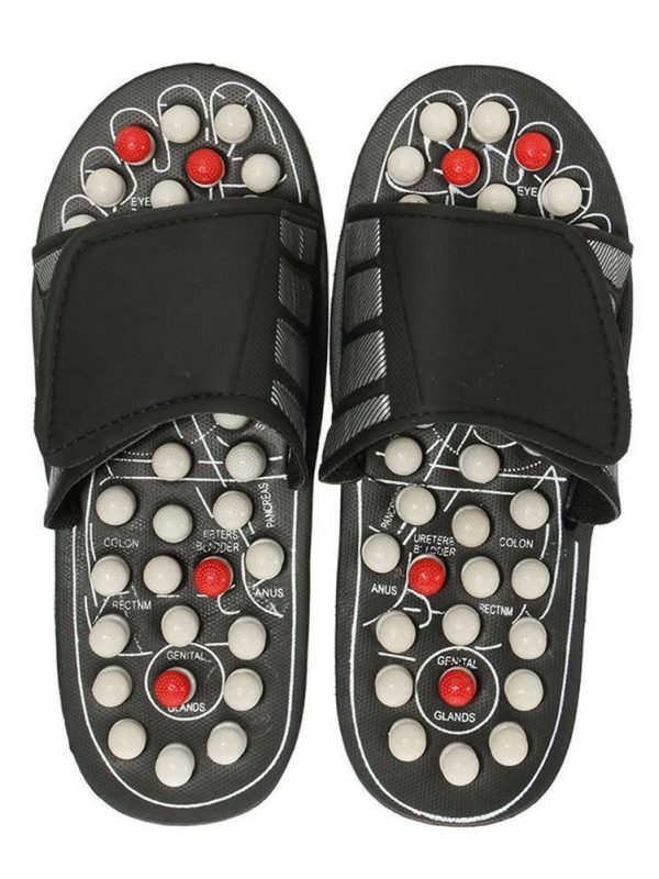 Papuci pentru masaj prin reflexoterapie, ajuta circulatia si reduc oboseala