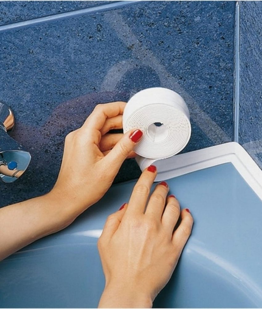 Banda autoadeviză pentru etansare, alba, 3,5m