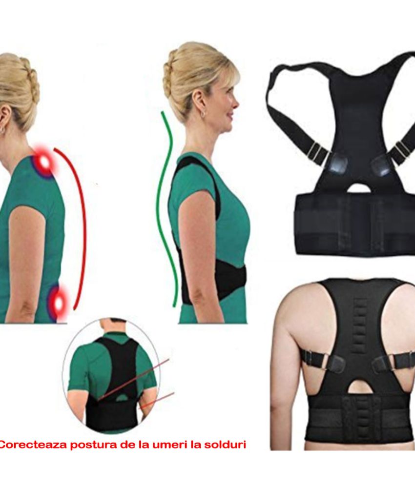 Corset corector pentru spate Spine Performance Pro 12 magneti, corecteaza postura si amelioreaza durerile de spate