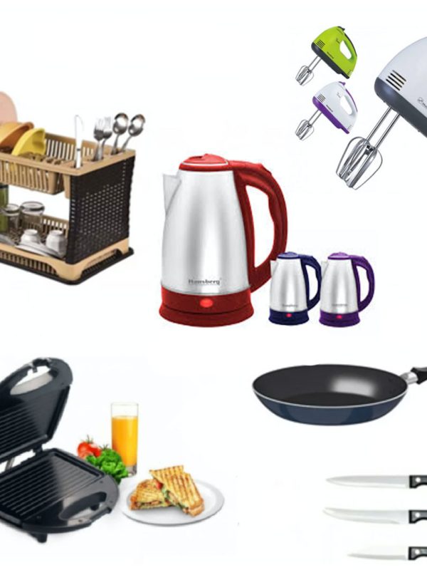 Mixer electric + Sandwich maker grill + Suport de vase etajat tip ratan + Tigaie teflon 20cm + CADOU 3 cutite inox! La 2 Pachete comandate primesti 1 Cana fierbator inox!