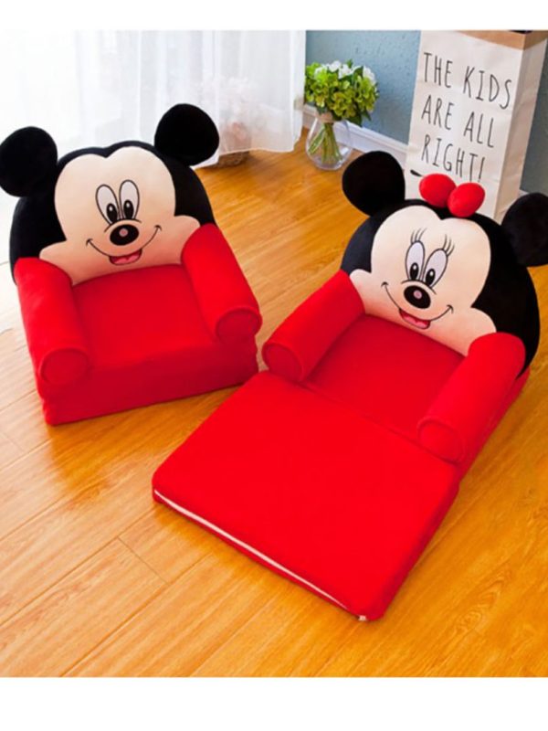 Fotoliu Plus Extensibil, model Disney, Mickey/Minnie, Print/Printesa