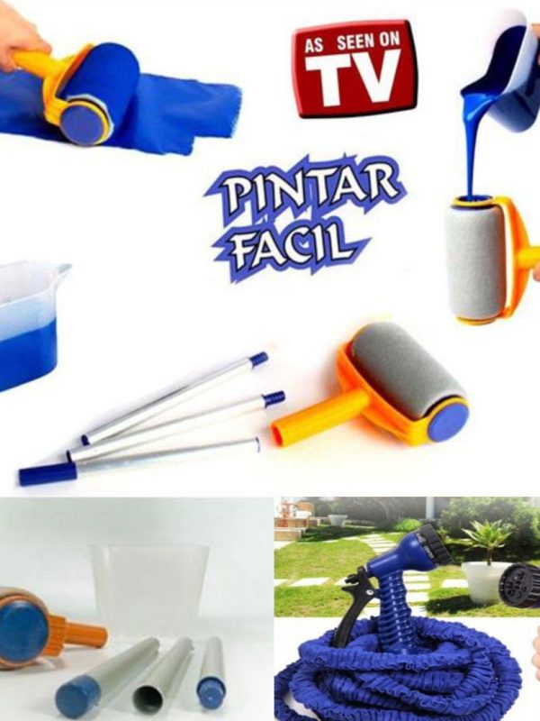 Furtun extensibil Magic Hose 30m + Pistol de stropit + Trafalet Pintar Facil!