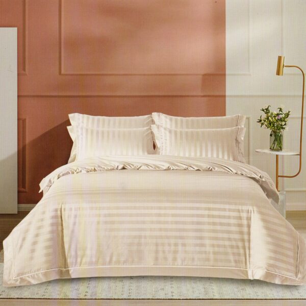 Lenjerie pat Damasc Policoton XXL king size, diferite culori, gama hoteliera