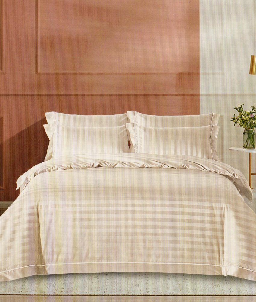 Lenjerie pat Damasc Policoton XXL king size, diferite culori, gama hoteliera