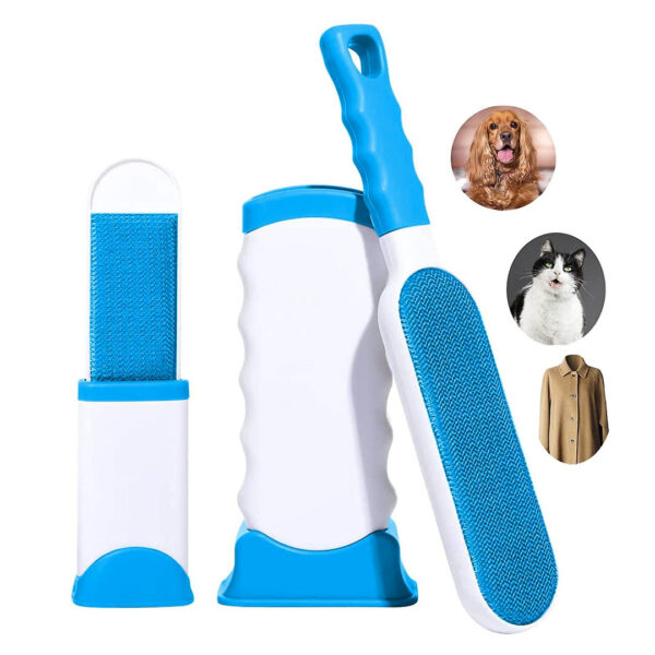 Perie speciala pentru scame si par de animale, Fur Wizard