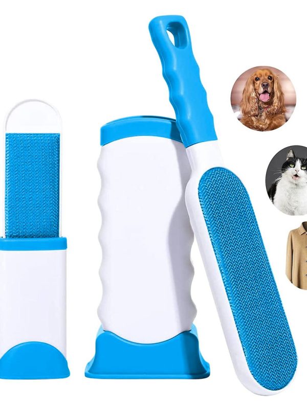 Perie speciala pentru scame si par de animale, Fur Wizard