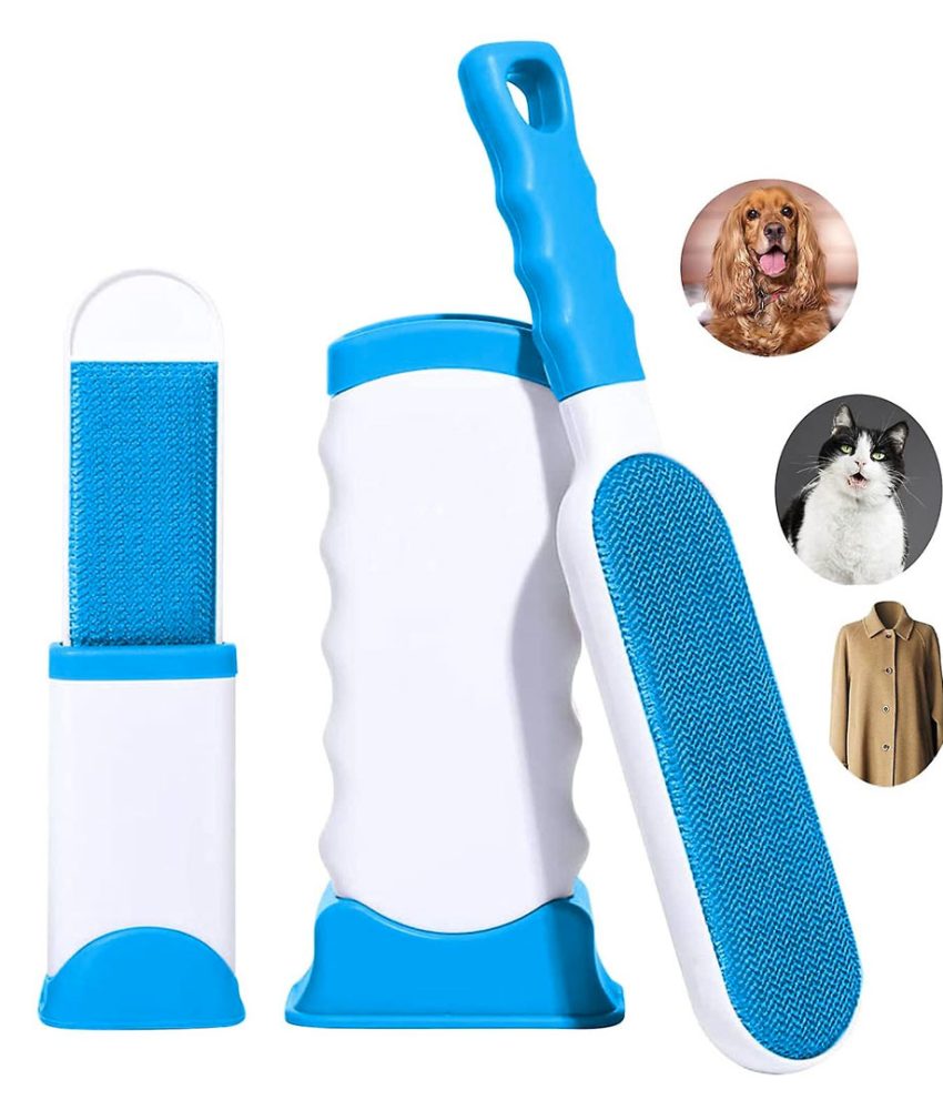 Perie speciala pentru scame si par de animale, Fur Wizard