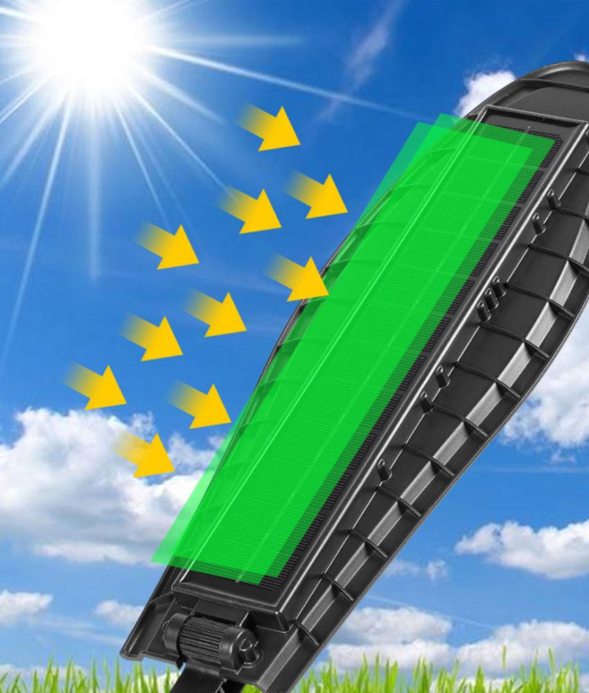 Lampa Solara LED Senzor De Miscare W779A, 80W