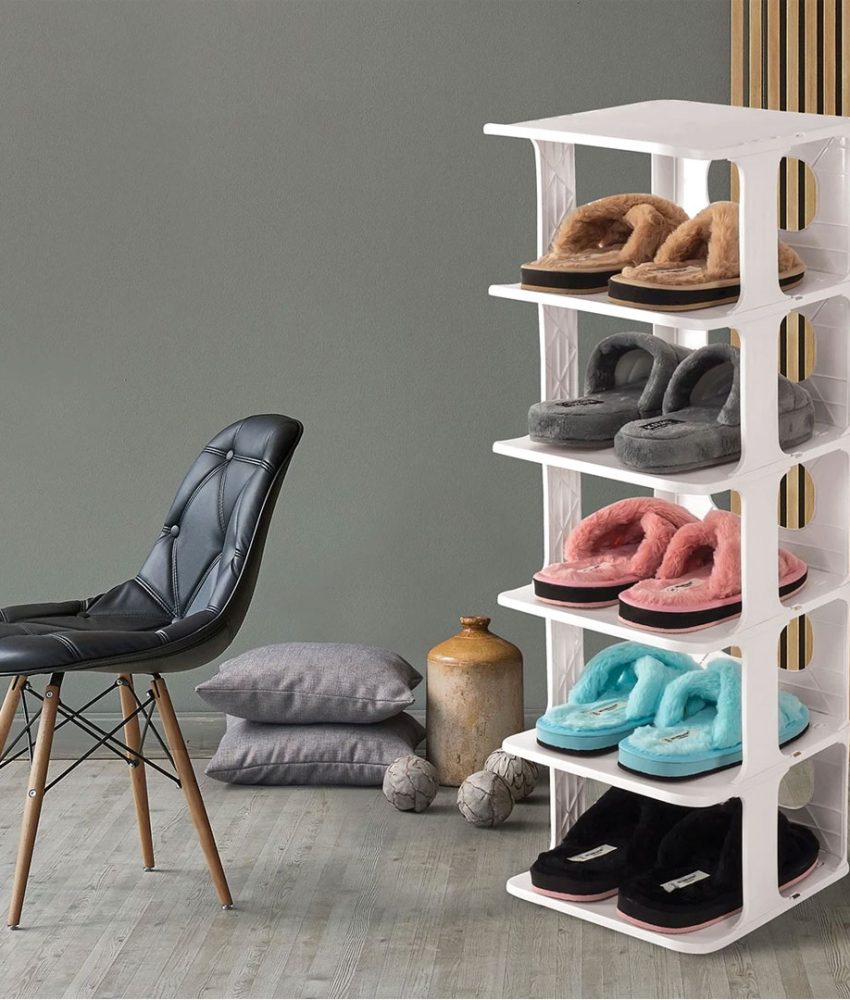 Nou! Luxury Shoe Rack, organizator modular de pantofi, 5 polite, il poti aranja asa cum vrei!