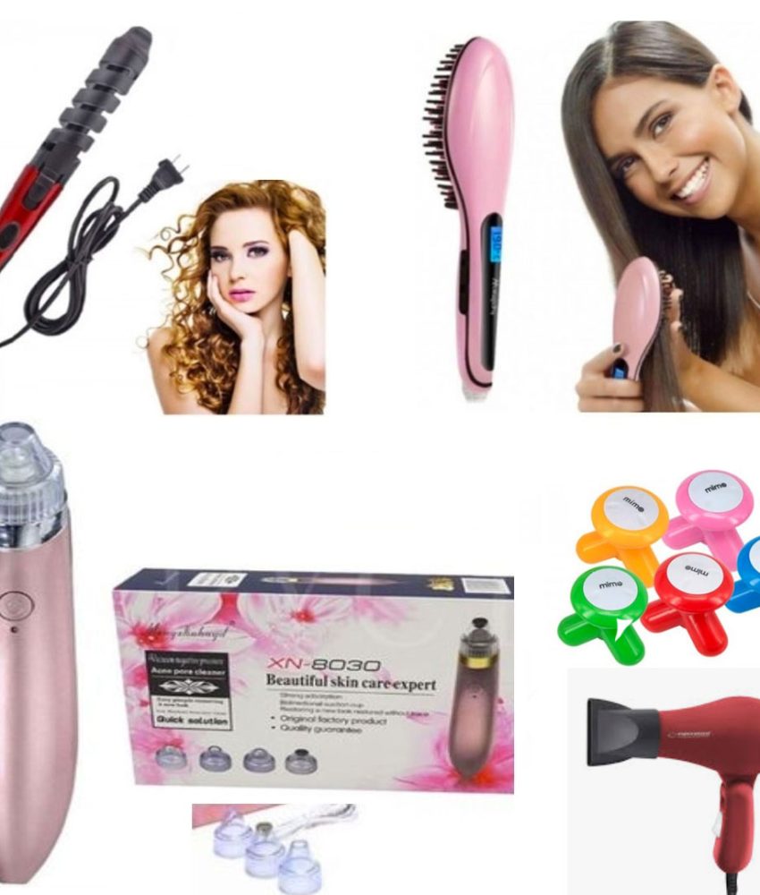 Oferta Imbatabila! Ondulator profesional pentru bucle perfecte + Perie Electrica de intins parul + Aparat Vacuum Beauty Skin pentru curatarea Tenului + Cadou Feon de par sau Aparat de Masaj Mimo!
