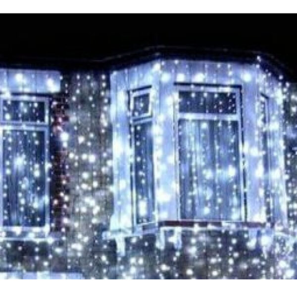 Instalatie Exterior, Perdea Luminoasa 4m lungime x 12 fire x 3m lungime fir, S44