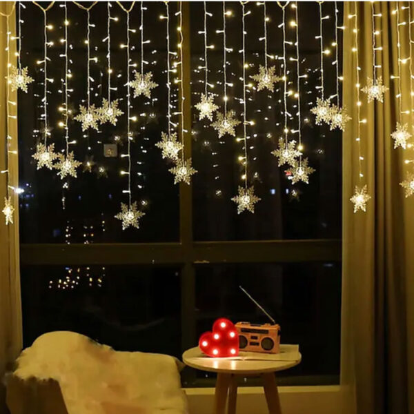 Perdea luminoasa, ploaie de gheata, 3,5m, pentru interior sau exterior!