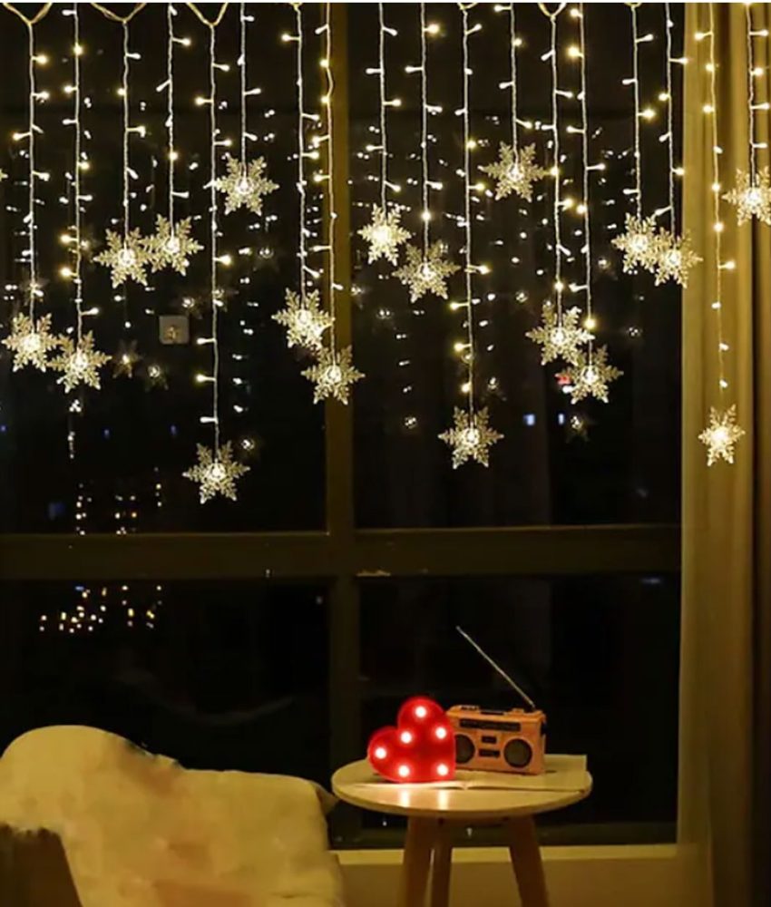 Perdea luminoasa, ploaie de gheata, 3,5m, pentru interior sau exterior!