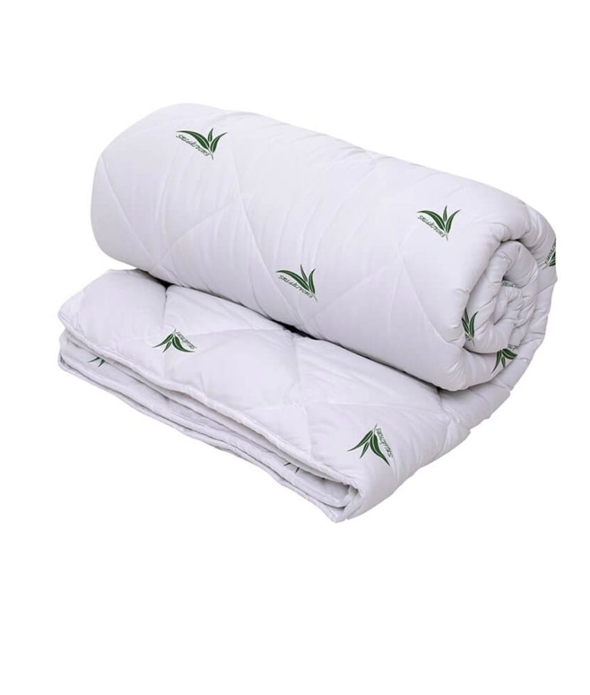 Pilota Matlasata Eucalipt, umplutura 400 gr/mp, dimensiune 200×220 cm, cu parfum de lamaie si menta