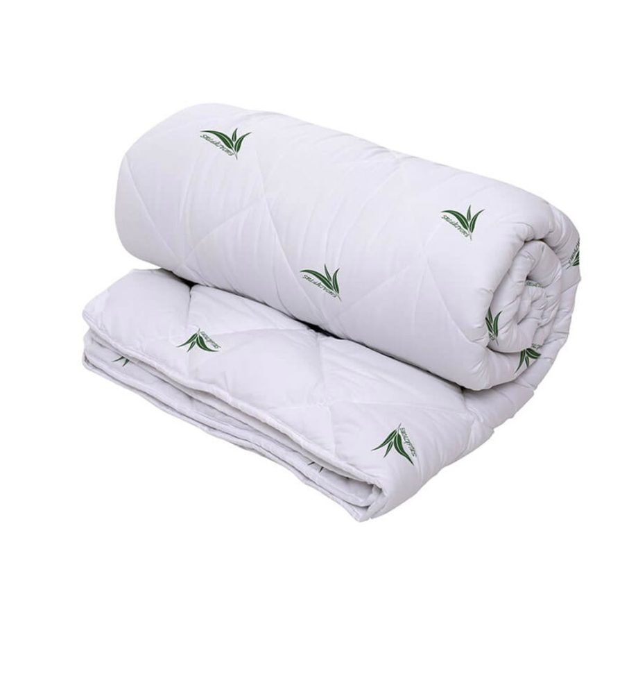 Pilota Matlasata Eucalipt, umplutura 400 gr/mp, dimensiune 200×220 cm, cu parfum de lamaie si menta