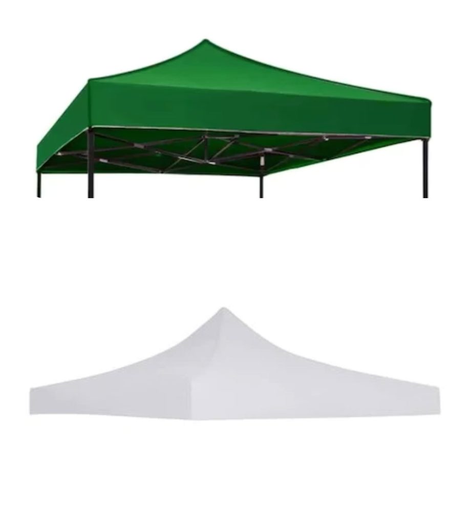 Prelata pentru pavilion/cort, 3m x 3m, Albastru, Verde, Rosu, Alb