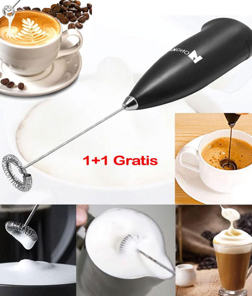 Mixer electric pentru o spuma perfecta de lapte, potrivit pentru cappucino, latte macchiato, shake, sau sosuri salate! Oferta 1+1 Gratis!