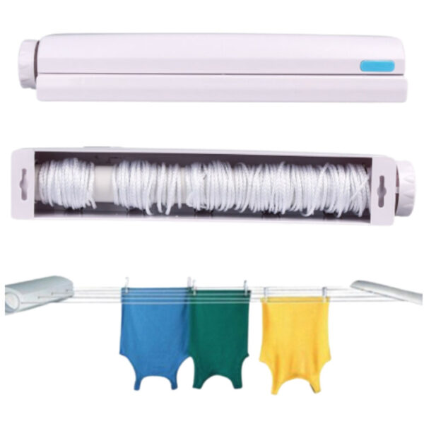 Uscator rufe cu 5 sfori retractabile, 35x380cm