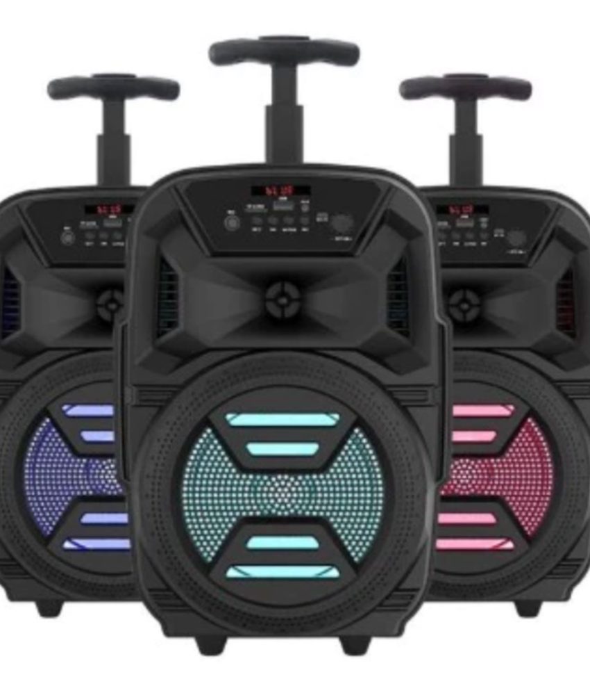 Boxa Portabila Troller ZQS-6111, Difuzor 6,5″ Bluetooth, Lumini LED, Microfon, Telecomanda, 1000W PMPO, Super Woofer, USB, TF FM Radio Microfon Karaoke, Telecomanda + Aparat de tuns Nova Clippers + Cadou Baterie Externa 20000 Mah!