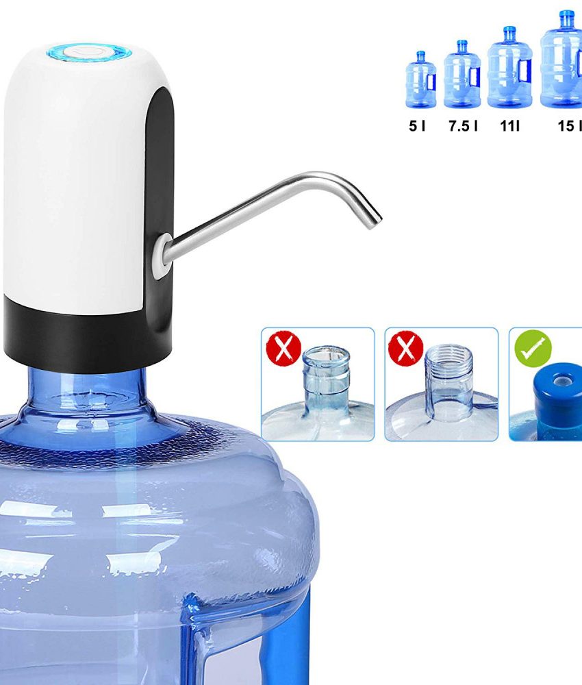 Pompa electrica cu incarcare USB pentru bidoane apa