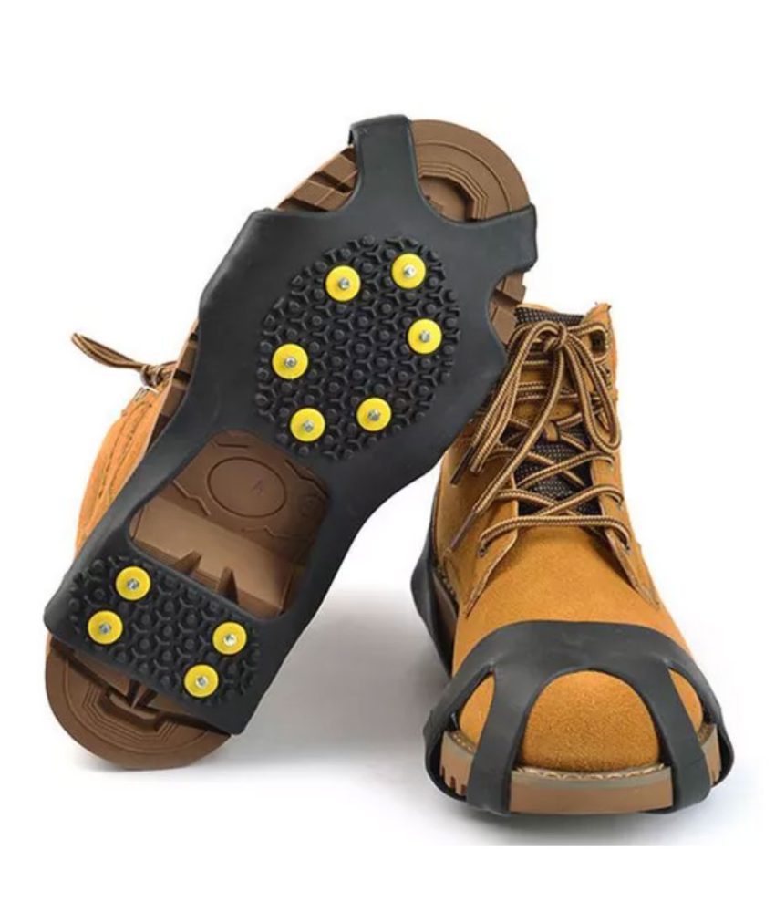 Protectii antiderapante pentru incaltaminte, ideale pentru suprafete alunecoase, zapada, drumetii