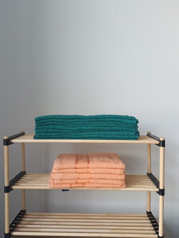 Etajera din lemn ,3 polite 52x76x28 cm, Design modern, Natur