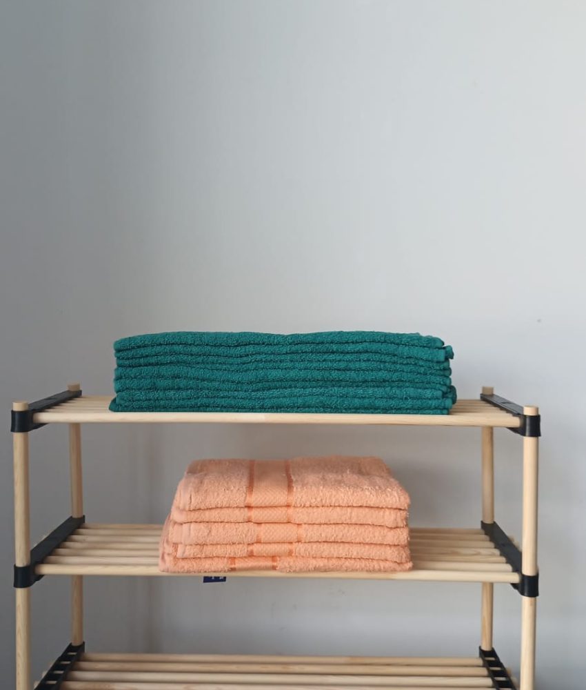 Etajera din lemn ,3 polite 52x76x28 cm, Design modern, Natur