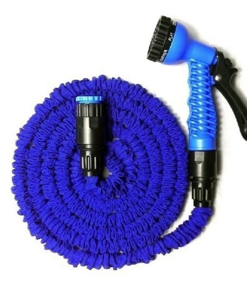Furtun extensibil Magic Hose 30m + Pistol de stropit, 7 functii