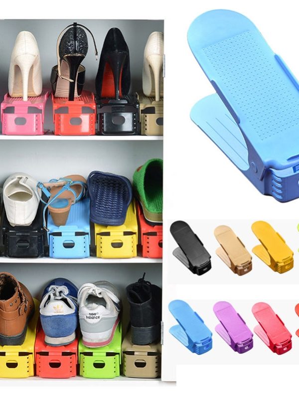 Cel mai bun organizator de pantofi!! Shoe Slotz, set de 6 organizatoare la doar 49 RON in loc de 99 RON!!