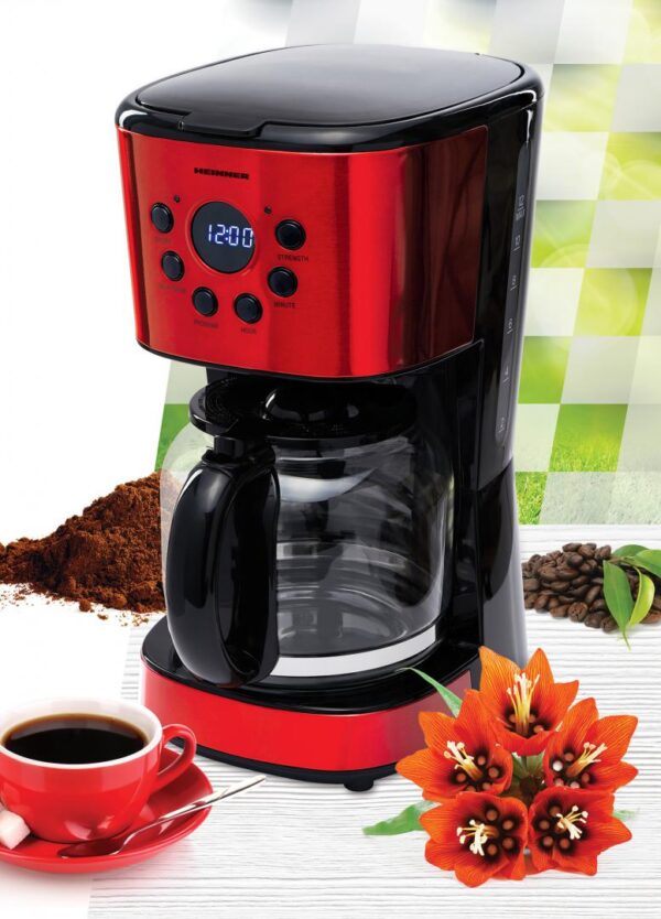 Cafetiera digitala Heinner HCM-1500RDIX