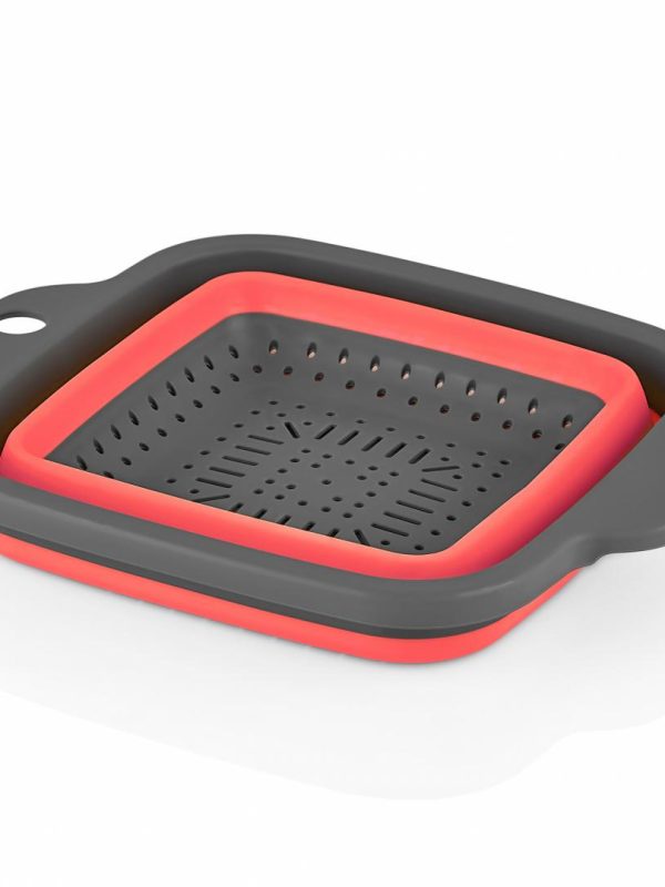 Strecuratoare pliabila patrata cu doua manere 21 CM, COOKING BY