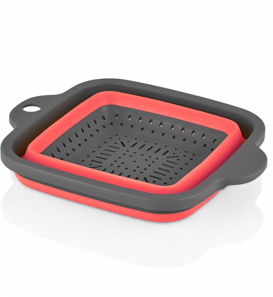 Strecuratoare pliabila patrata cu doua manere 21 CM, COOKING BY