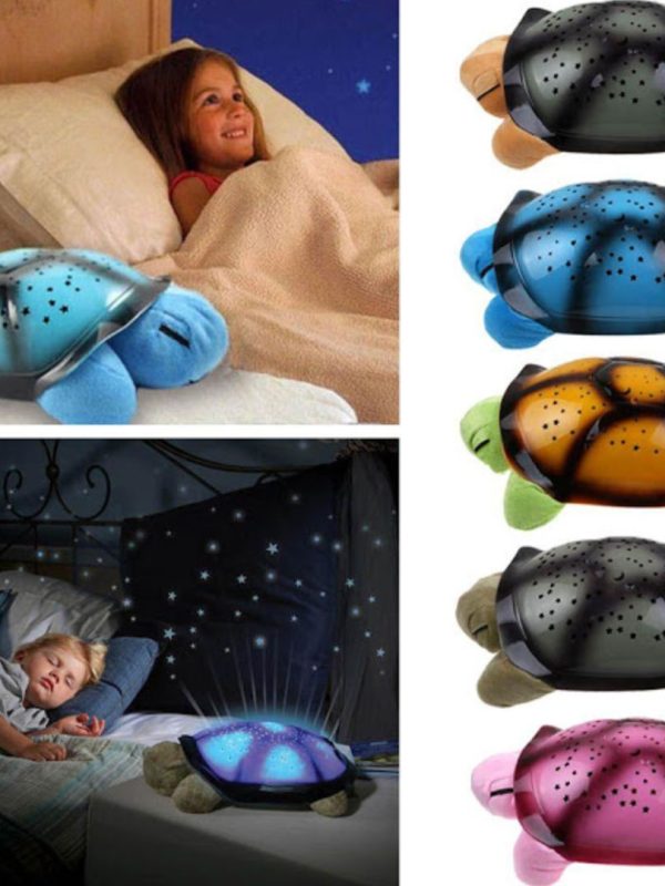 Lampa de veche cu proiectie Broasca Testoasa, lumini colorate si constelatii, diferite culori!