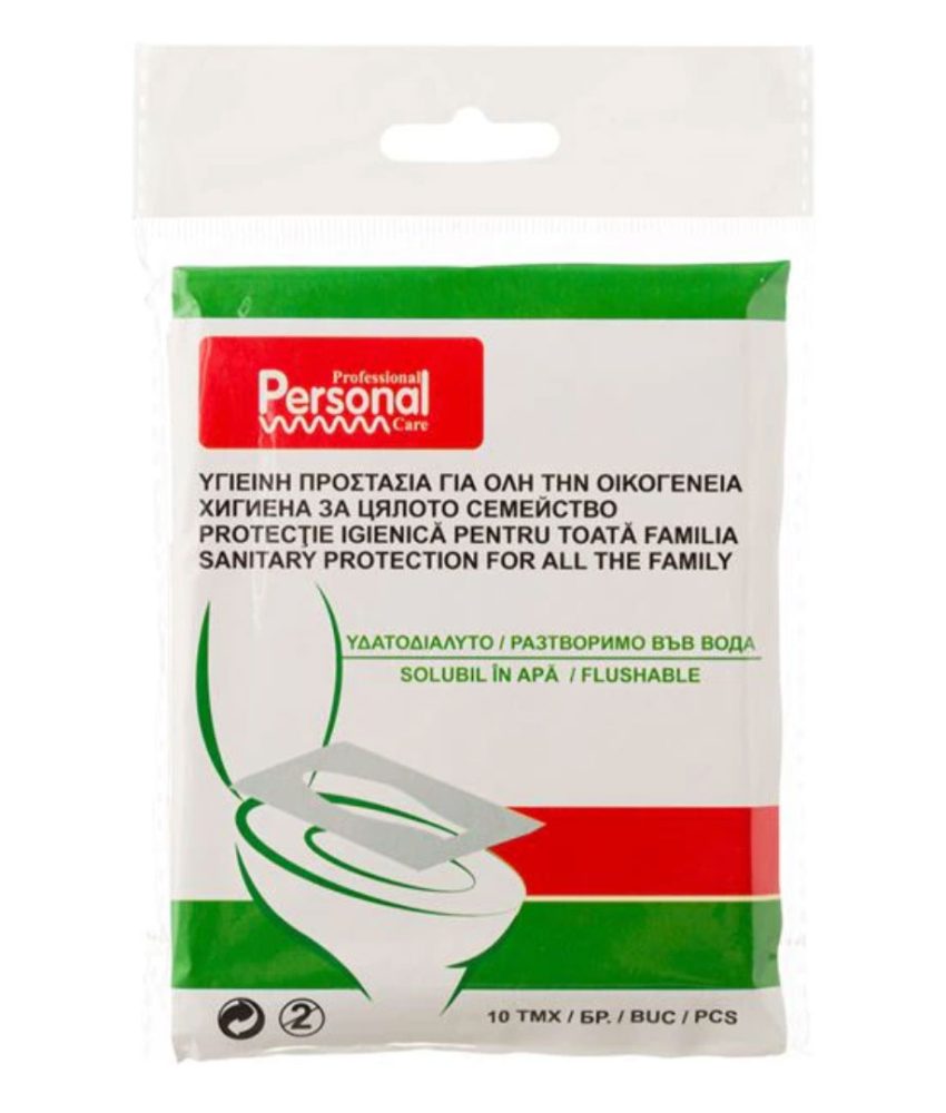 Periuta de Dinti pentru Adulti cu Capac  6buc + Set huse igienice din hartie pentru colac WC, 10 buc