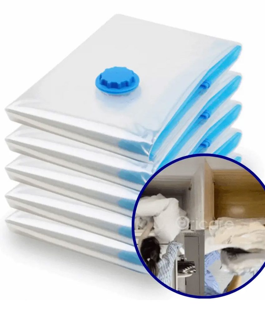 Set 10 saci de vidat transparenti,reutilizabili ,60X80 cm+70X100 cm+Set de 10 umerase negre cadou