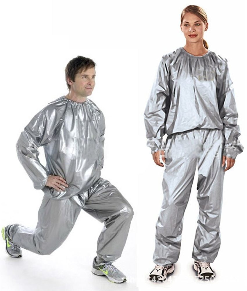 Costum de slabit Sauna Suit, unisex, care accelereaza arderea grasimilor!