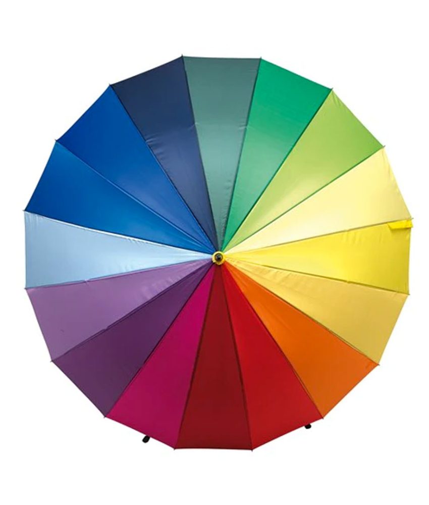 Umbrela Ploaie, Best Quality Rainbow/ Neagra, automata