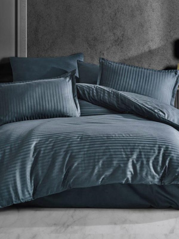 Lenjerie de pat damasc HORECA (GROS) – ANTRACIT
