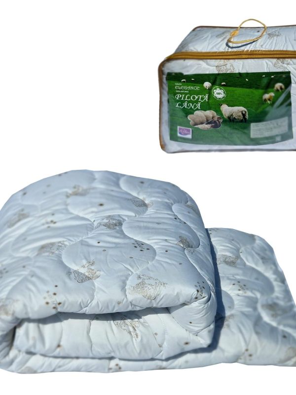 Pilota matlasata lana (ALB) – 180cm x 210cm