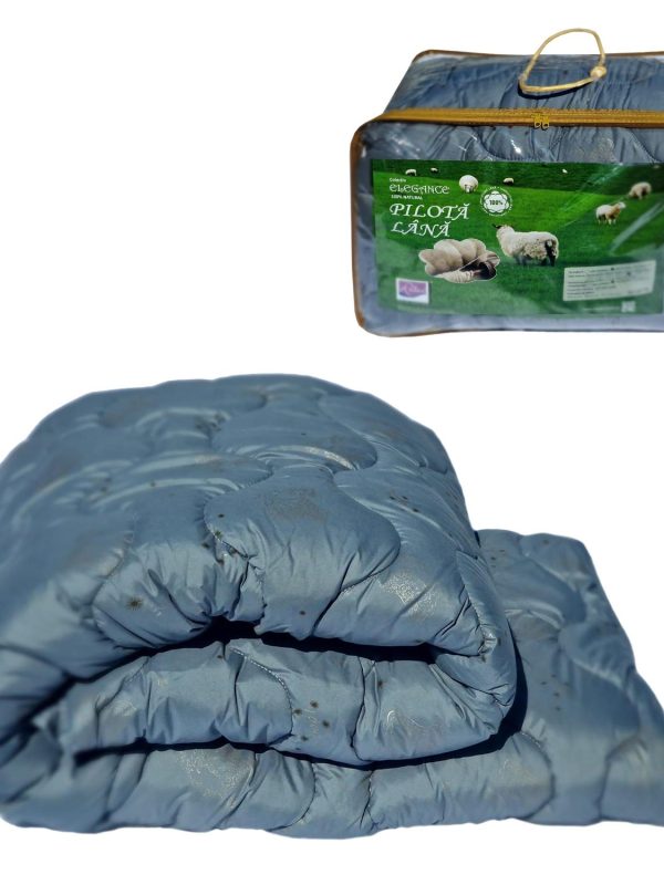 Pilota matlasata lana (ANTRACIT) – 180cm x 210cm