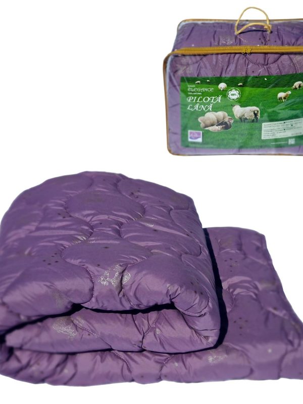 Pilota Matlasata Lana (MOV) – 200cm x 215cm