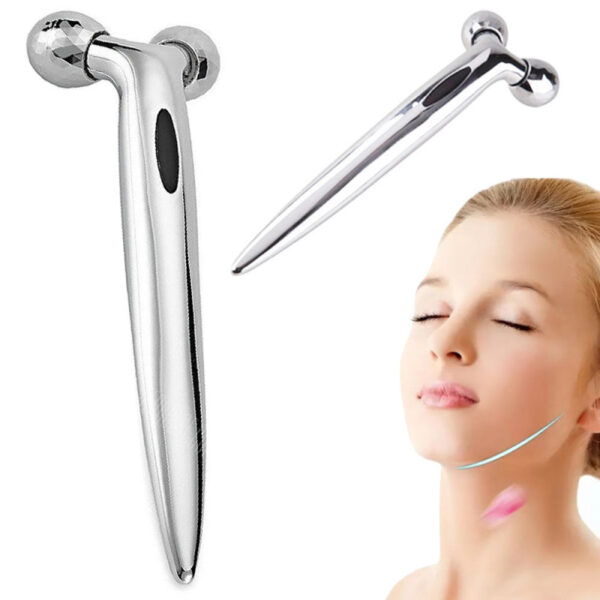 Rola Masaj Facial 3D, Lifting si Stimulare Microcirculatie, 14 cm