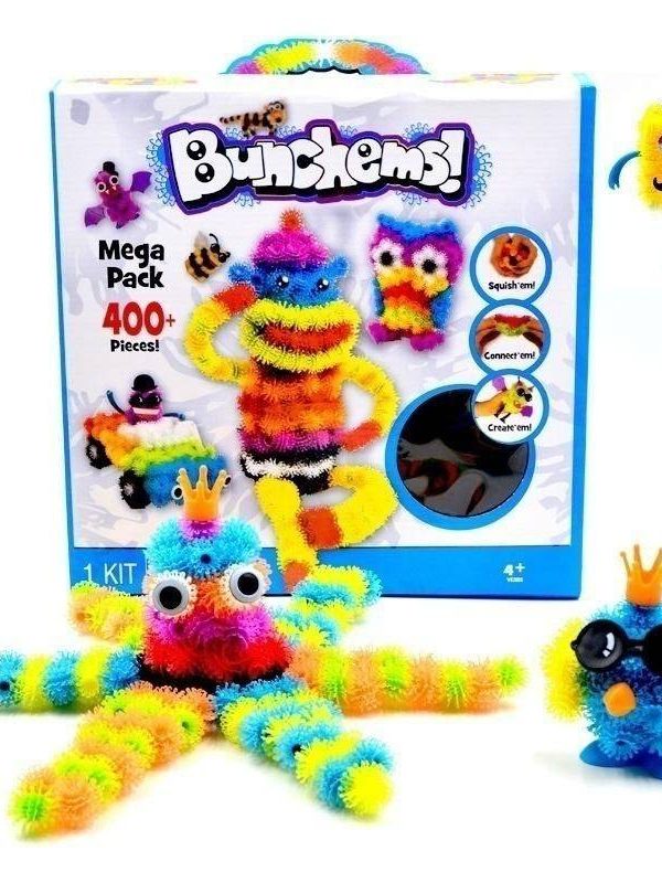 Set Creatie Pentru Copii, Tip BUNCHEMS - 400 Piese