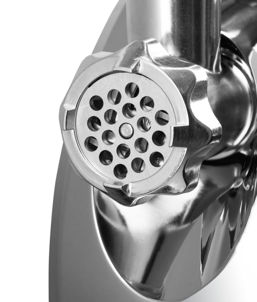 Masina de tocat carne Hausberg HB-3430, Inox , 1800 W, motor cupru,